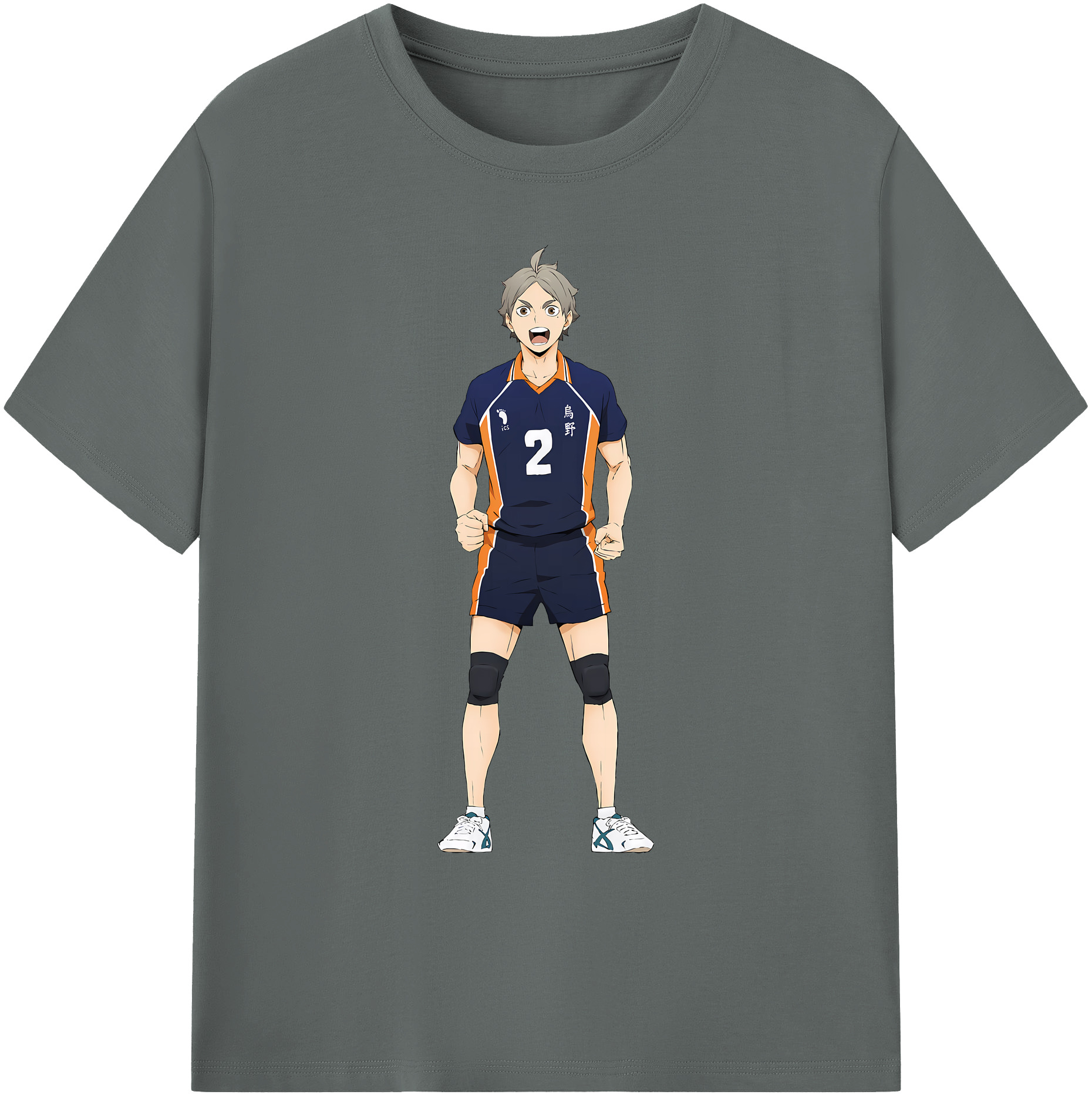 （画像用） ハイキュー!! Haikyu!! 綿100％ メンズ半袖Tシャツ｜肌触りやわらか＆通気性